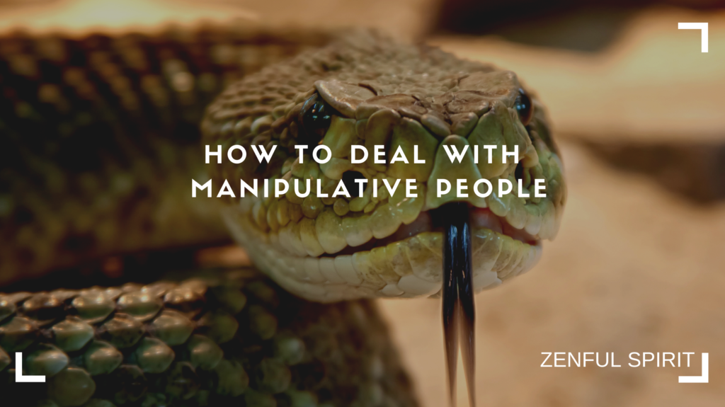 How to Deal With Manipulative People